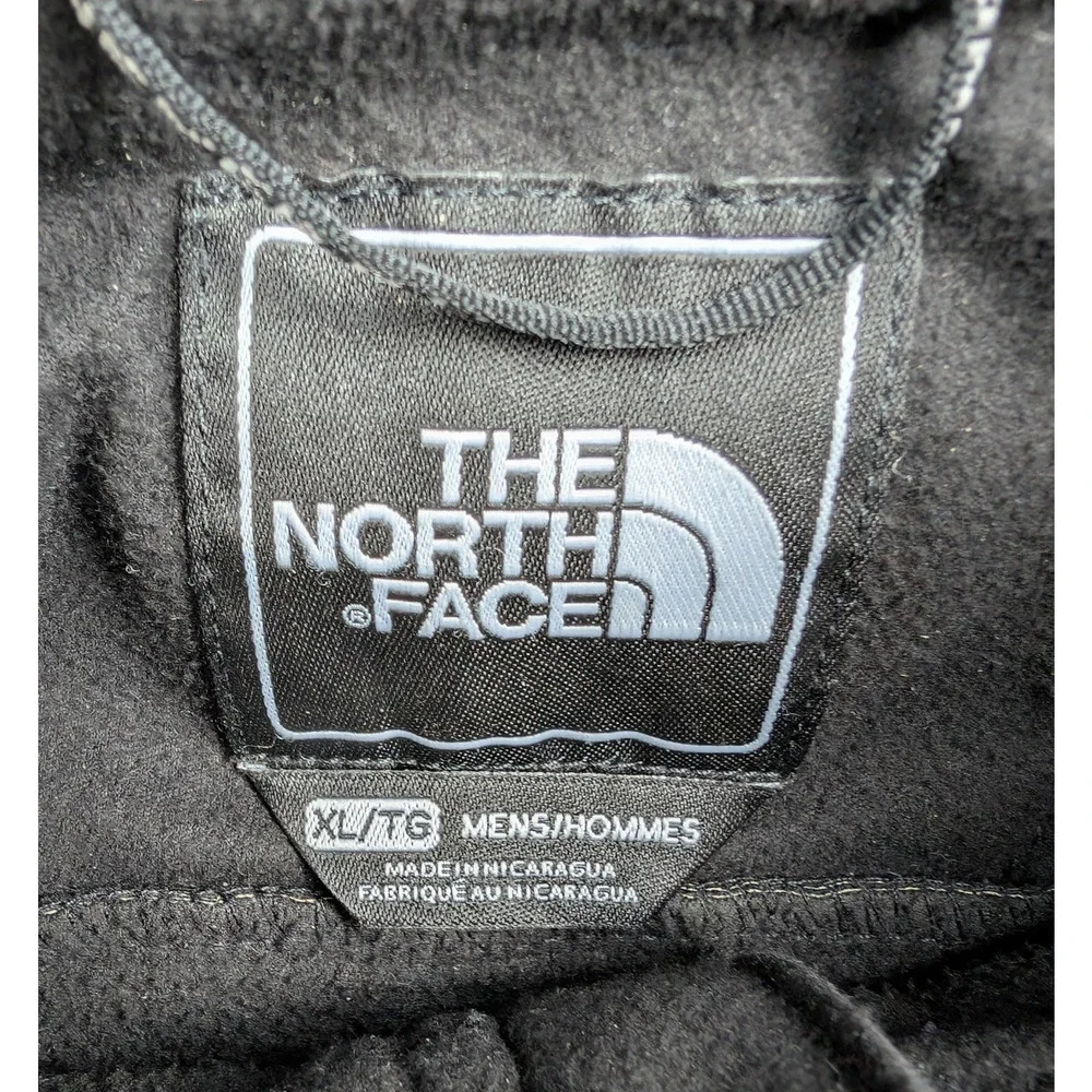 The North Face Apex Jacket Mens XL Gray Softshell Outdoors Hiking Full Zip Gray